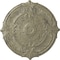 Ekena Millwork Attica Ceiling Medallion (Fits Canopies up to 3 3/4"), 39 1/2"OD x 2 1/2"P, Castle Stone Crackle CM39ATCSC - alternate 1